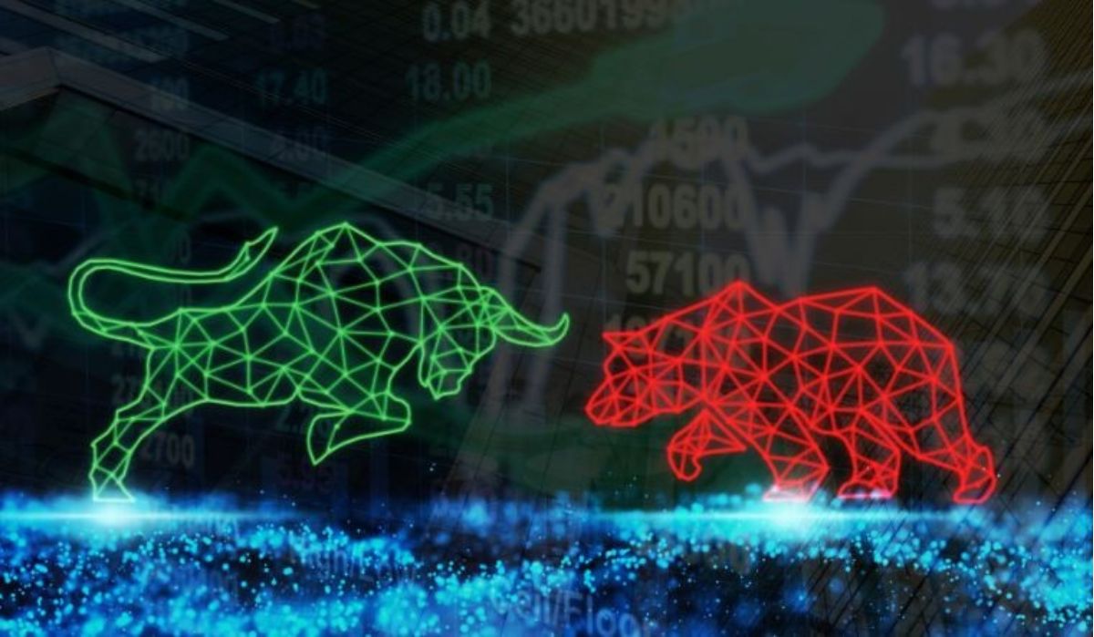 Stock market bull and bear Shutterstock